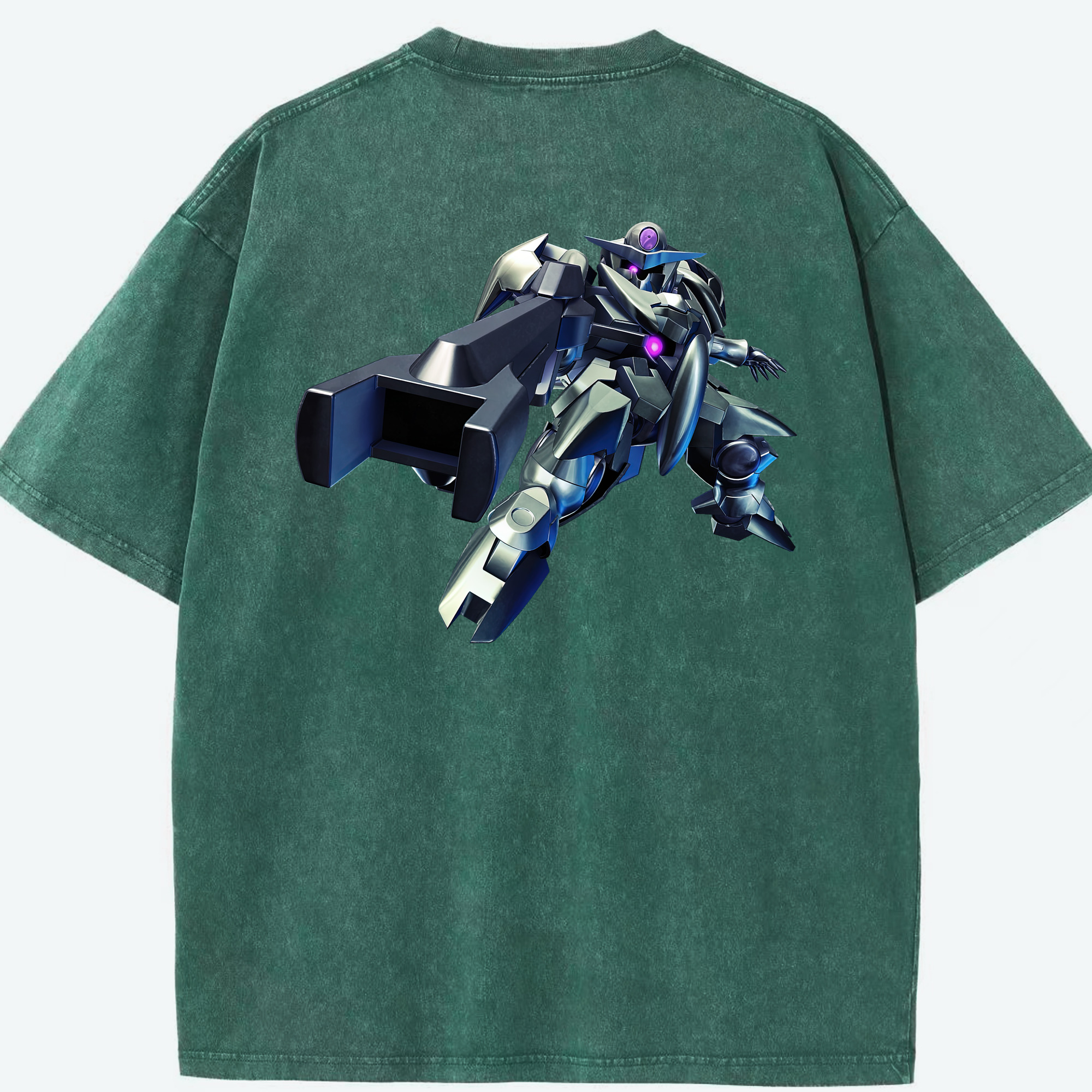（画像用） 機動戦士ガンダム Mobile Suit Gundam 綿100% ヴィンテージ風 半袖Tシャツ（背面プリント）